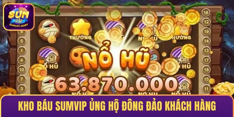 Kho Báu SUMVIP nhận được sự ủng hộ & quan tâm nhiệt tình đông đảo khách hàng